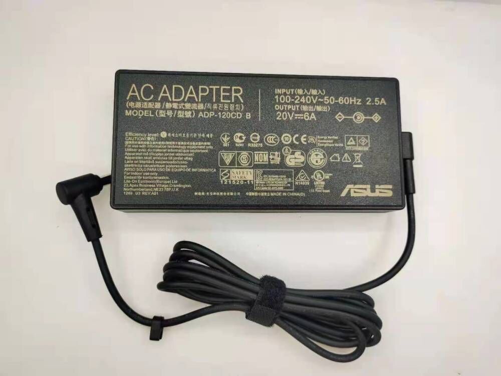 120W 20V Asus VivoBook Pro 14 OLED K3400P Charger AC Adapter