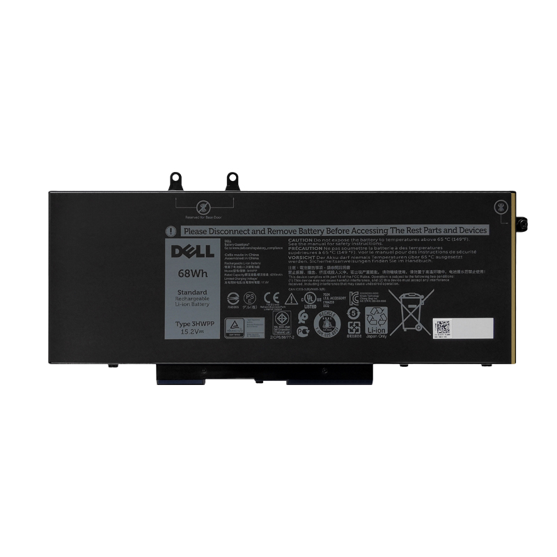 68Wh Dell Latitude 15 5501 5510 5511 Series Battery 15.2V 4250mAh