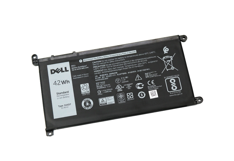 Genuine 42Wh Dell Chromebook 5190 2-in-1 (P28T001) Battery
