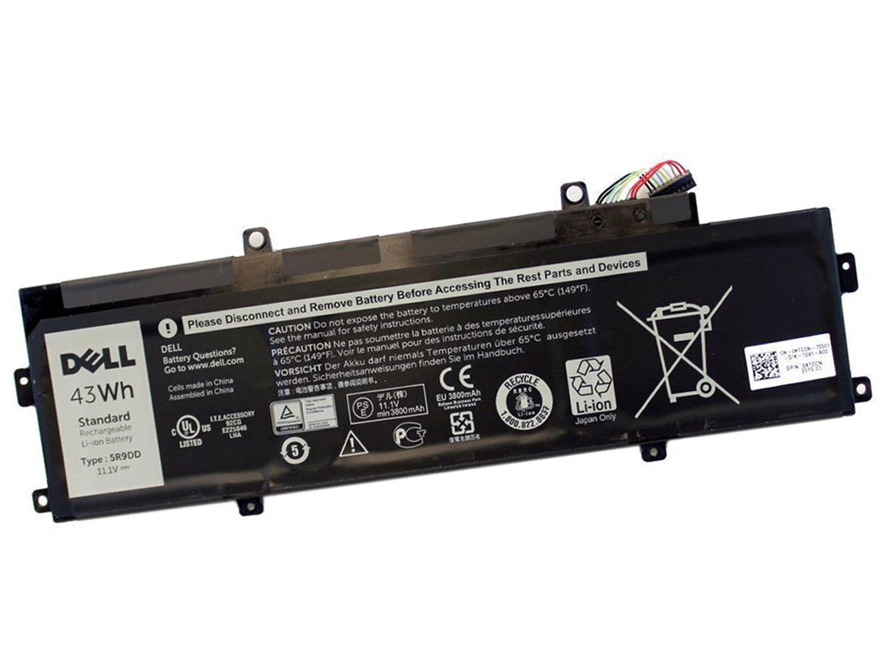 Genuine 43Wh Dell Chromebook 11 3120 P22T Series Battery