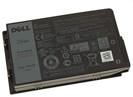 26Wh Dell Latitude 12 Rugged Extreme 7212 Battery 7.4V
