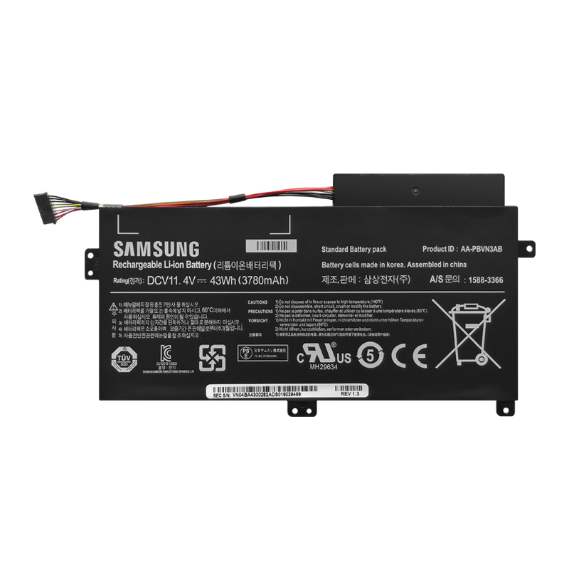 Genuine Samsung NP370R5E-S02CH Battery 11.4V 43Wh