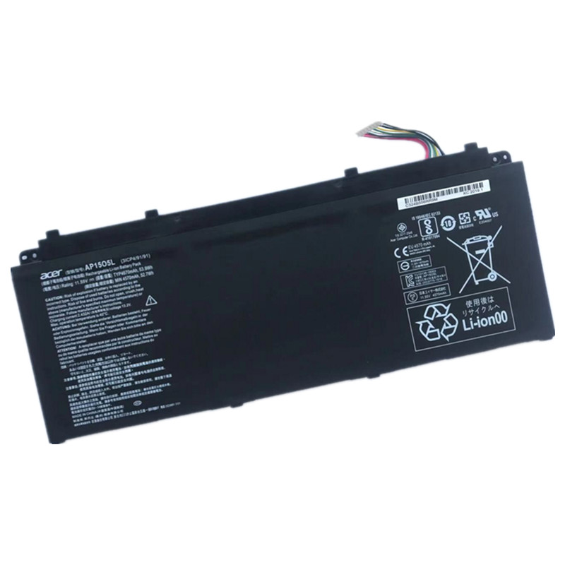 Genuine 45.3Wh Acer Aspire S5-371-54D2 Battery