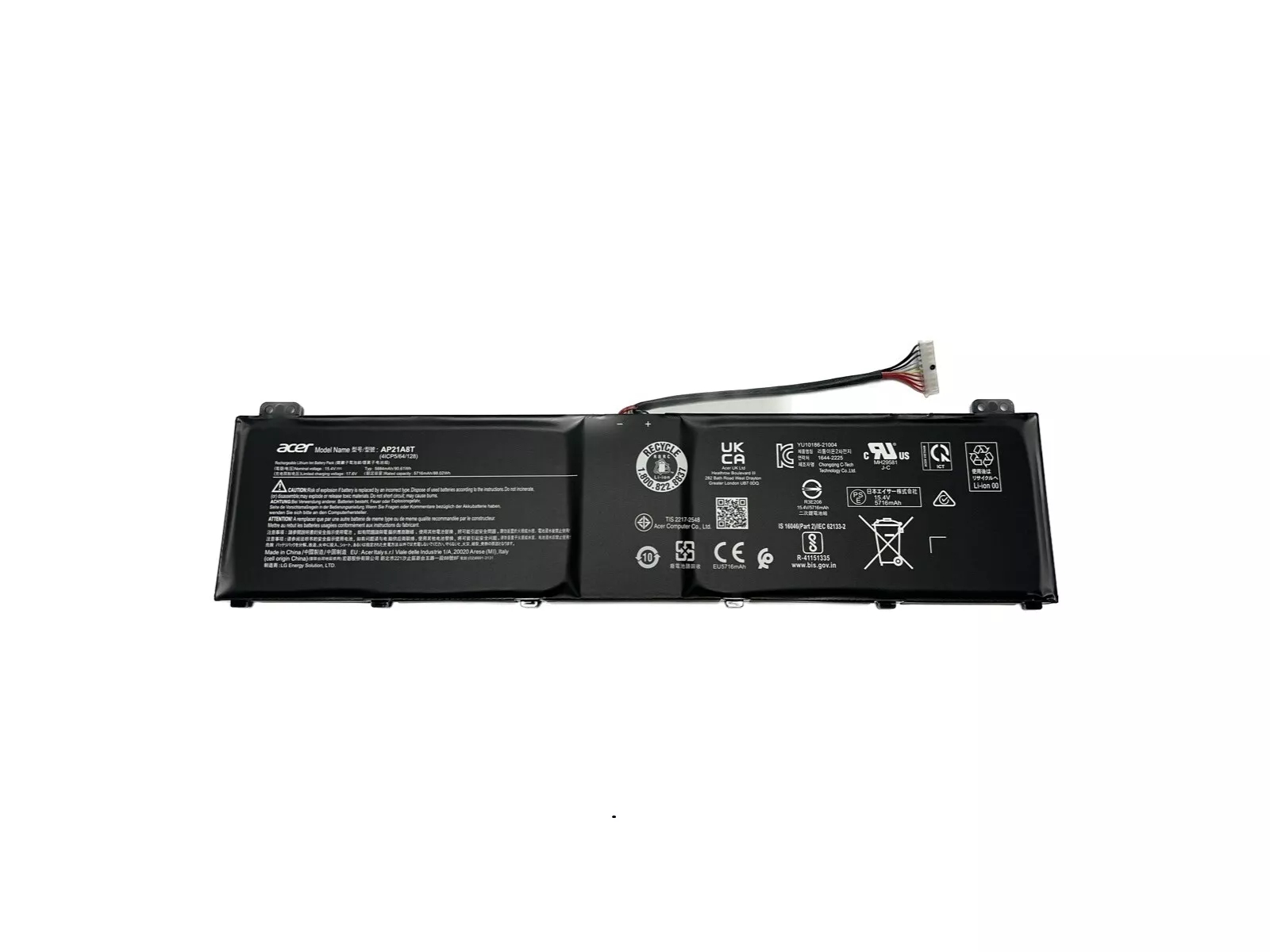 Acer AP21A5T AP21A7T AP21A8T Battery