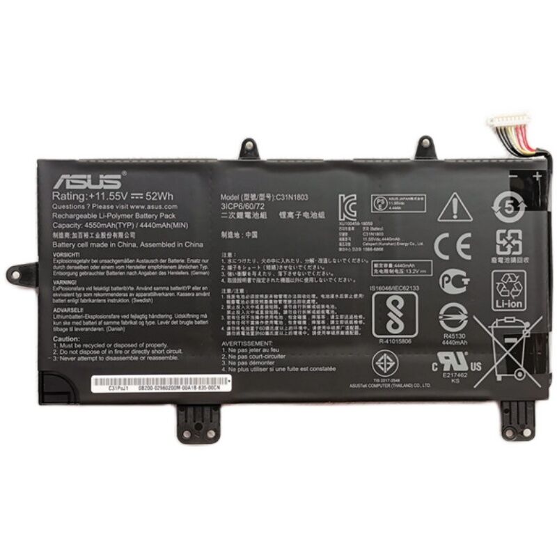 Asus ZenBook Pro UX480FD UX480F UX480 11.55V 52Wh Battery