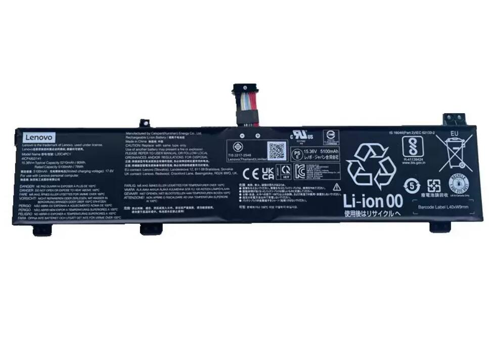 80Wh Genuine Lenovo Legion 5 15ACH6-82JW00HKTW Battery