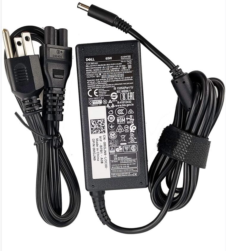 Dell Vostro 5581 65W Charger AC Power Adapter Cord